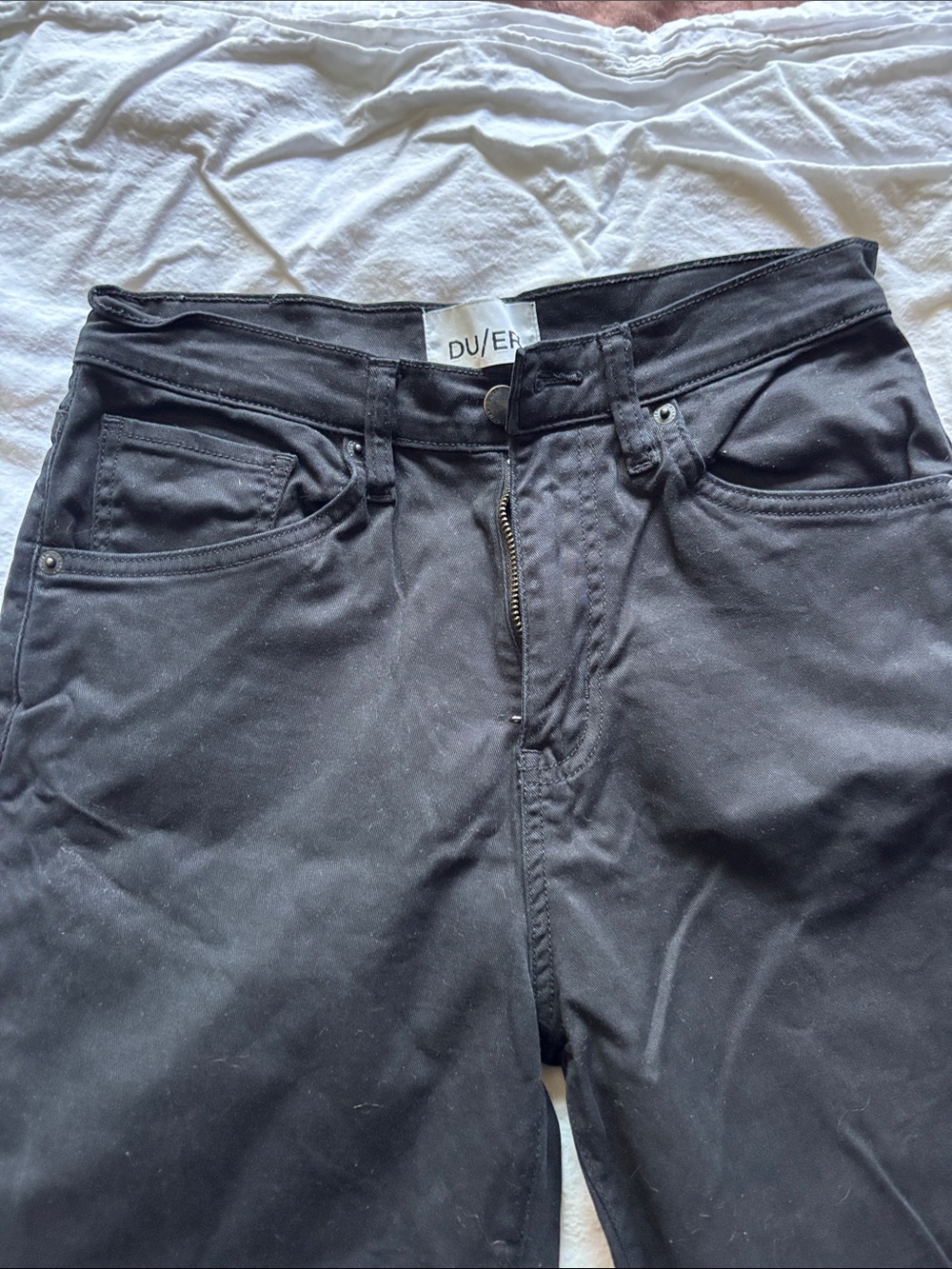 DU/ER Women’s Slim Black Jeans